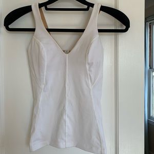 Lululemon white size 2 Contour Tank